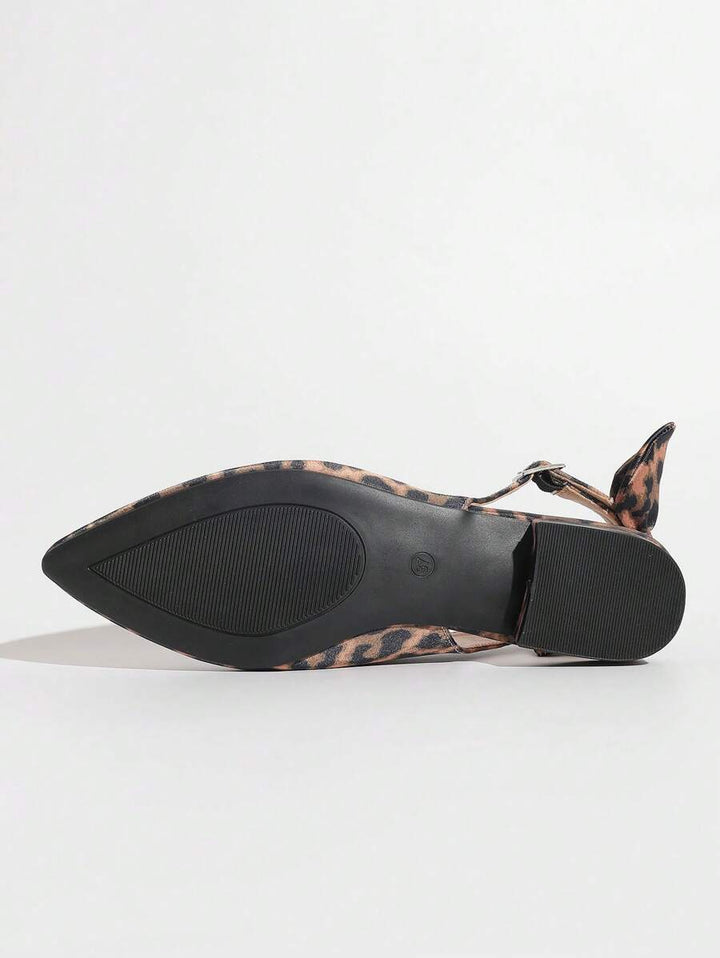 Zara | Chic Leopard Print Flats