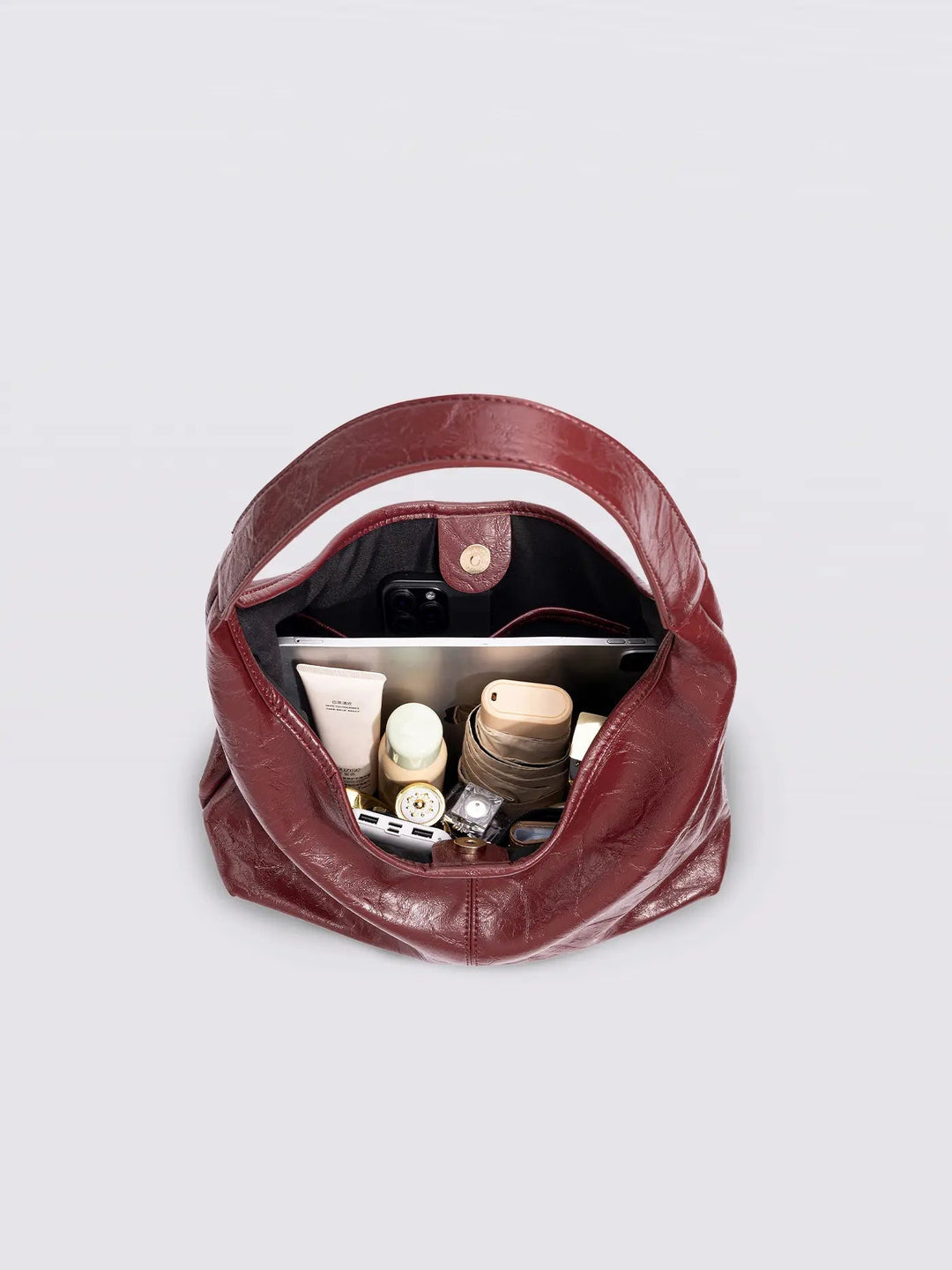 Scarlett Distressed Leather Tote