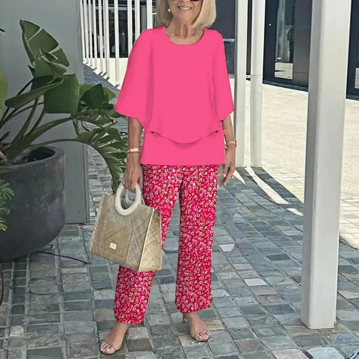 Genevieve | Stylish Trendy Print Two-Piece Set