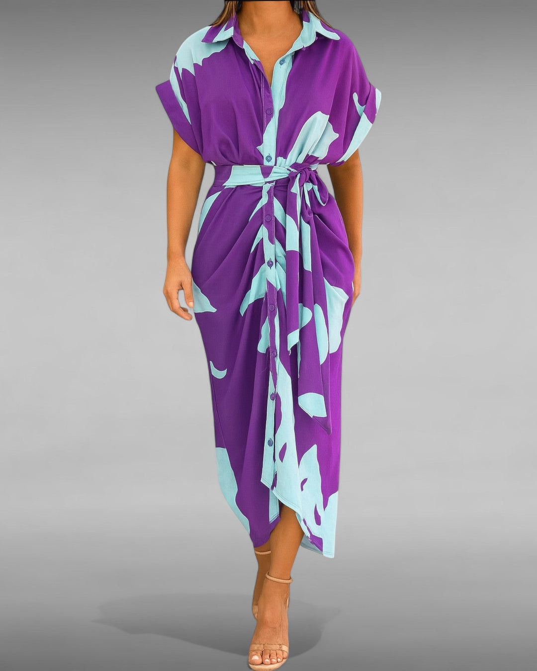 Maëva | Draped Summer Dress