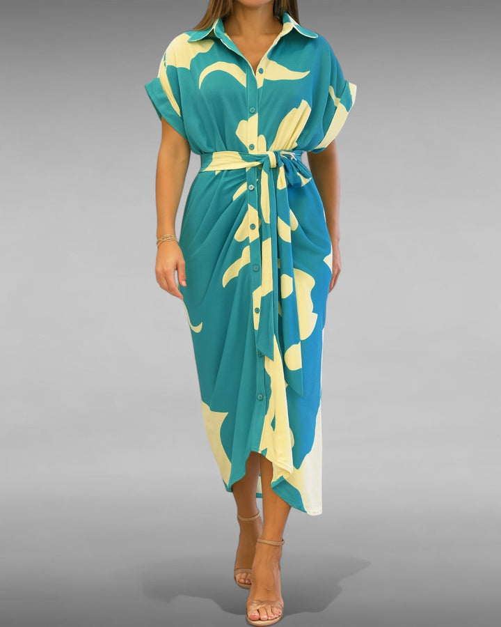 Maëva | Draped Summer Dress