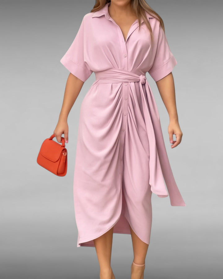 Maëva | Draped Summer Dress