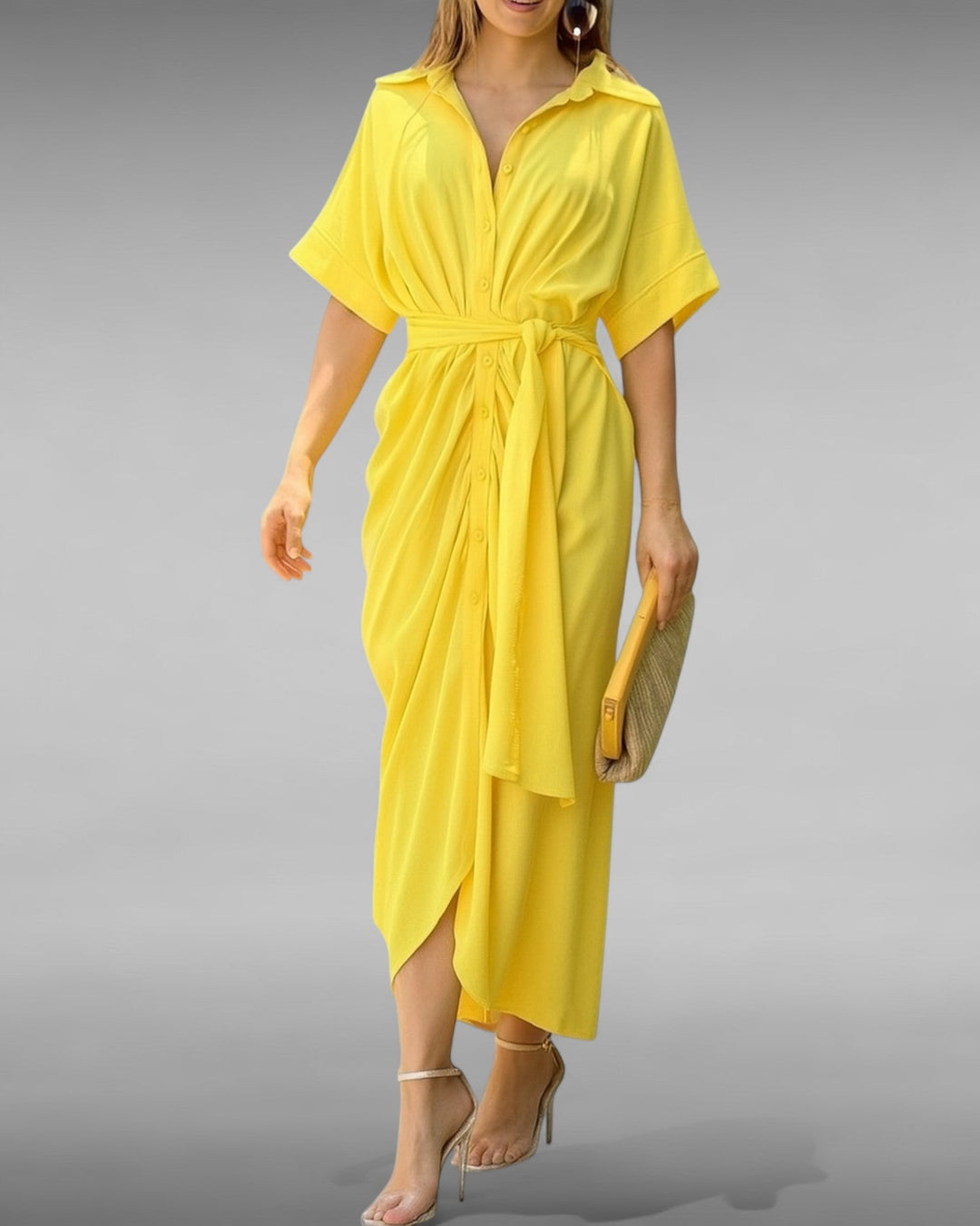 Maëva | Draped Summer Dress