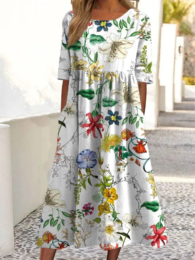 Leviana® | Soft Floral Dress