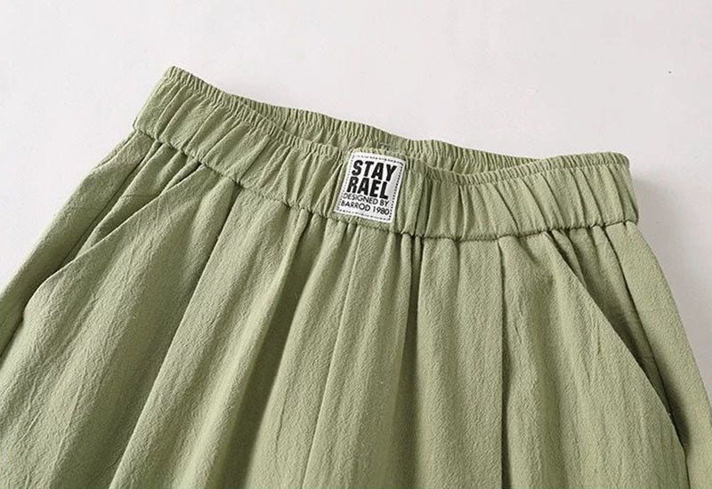 EcoEase™ - Casual Trousers made from Cotton and Linen