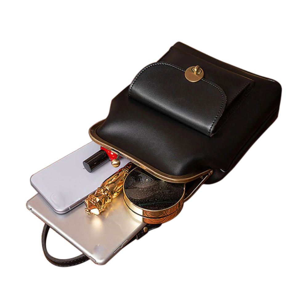 Vintage Kiss-Lock Bag -  Clara's Retro Chic Essential