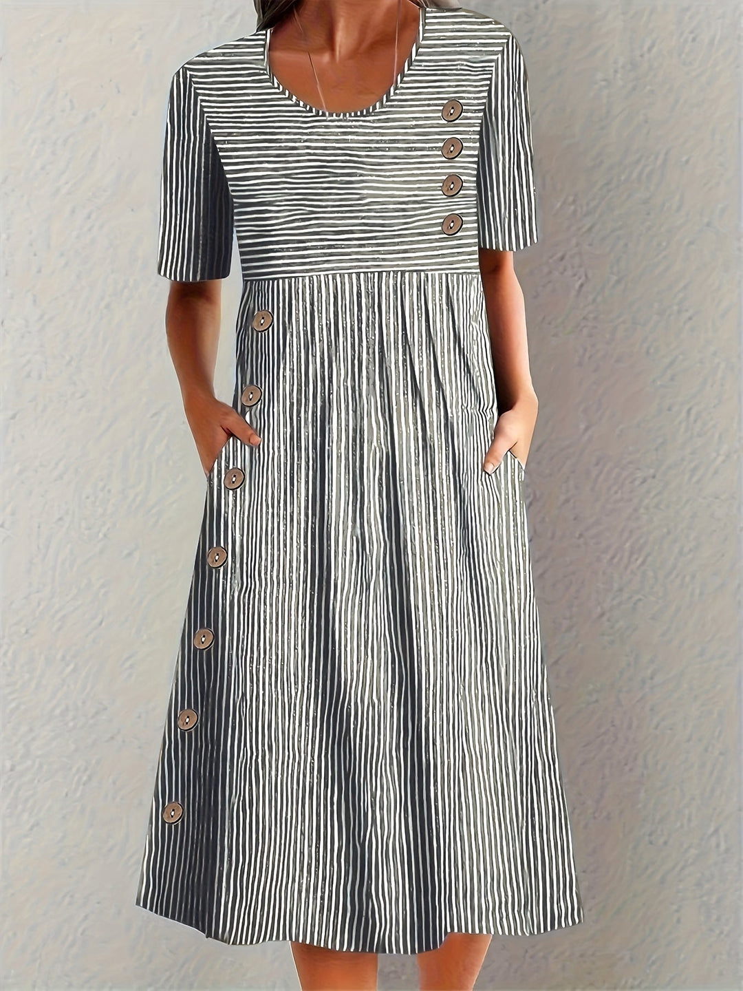 Leviana™ | Striped Summer Dress