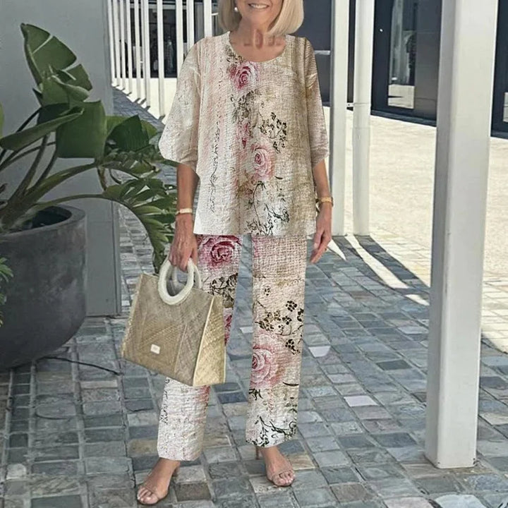 Genevieve | Stylish Trendy Print Two-Piece Set