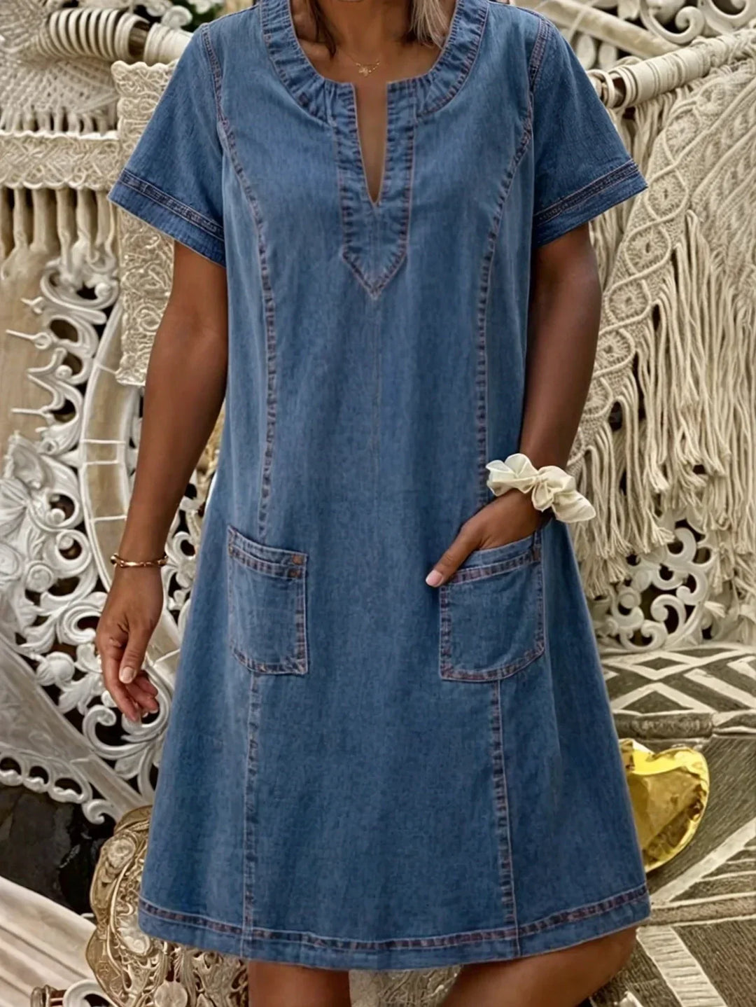 Leviana® | Soft Denim Dress