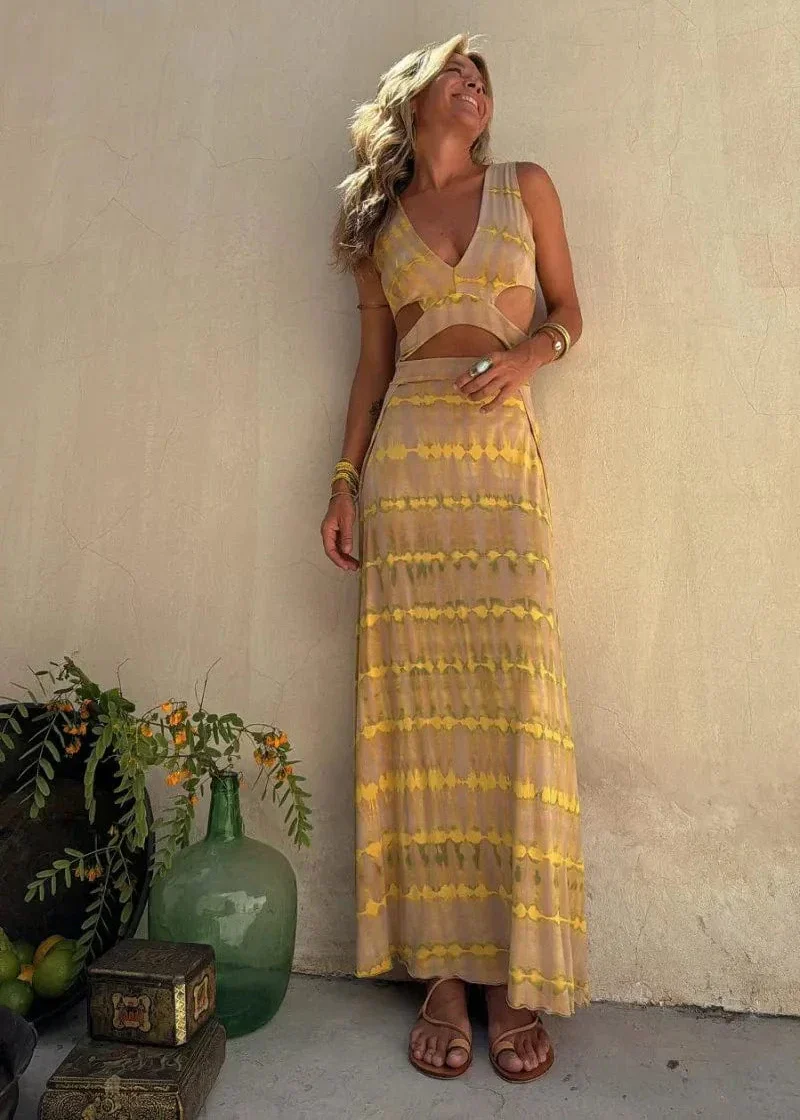 FORMENTERA - SUMMER PRINT DRESS